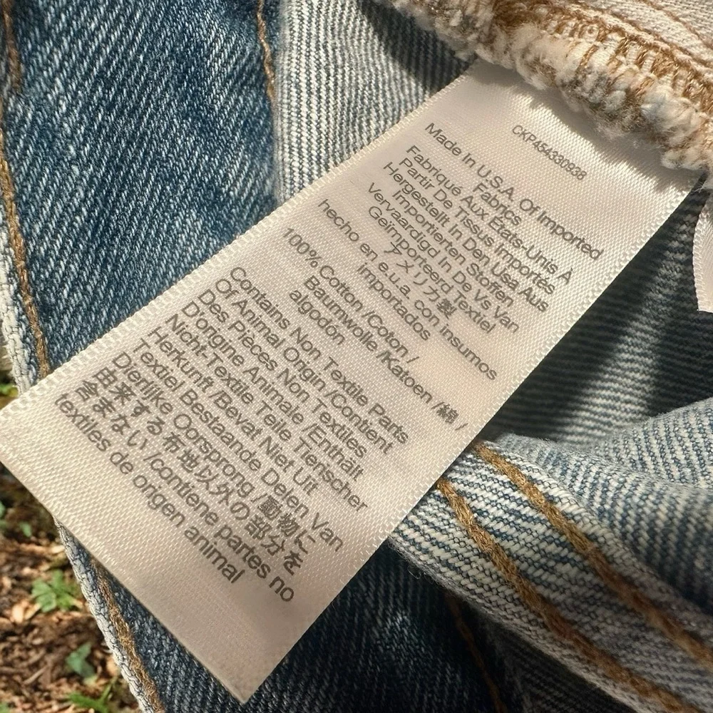 Madewell Rivet & Thread ‘Low-Rise Vintage Straight Jeans: Selvedge Edition’ 27